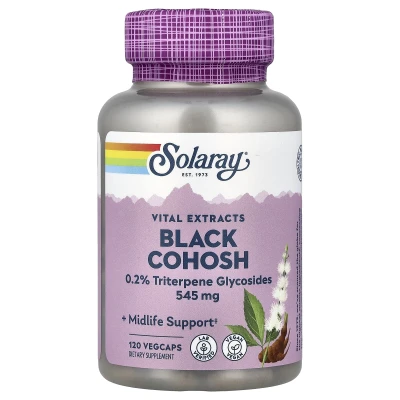 Solaray - Black Cohosh | 545 mg | 120 VegCaps