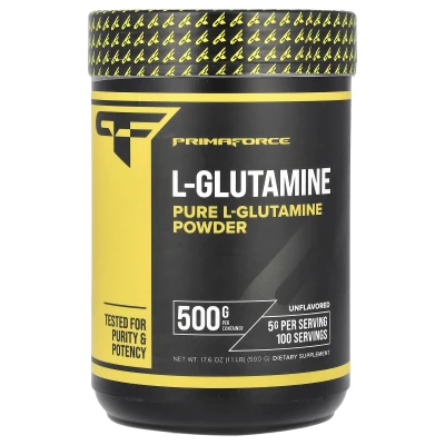 Primaforce - L-Glutamine | Unflavored | 1.1 lb (500 g)