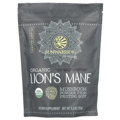 Sunwarrior - Be Well | Organic Lion's Mane | 5.3 oz (150 g)