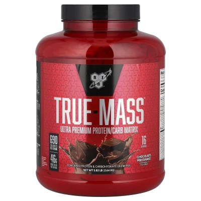 BSN - True-Mass® | Ultra Premium Protein/Carb Matrix | Chocolate Milkshake | 5.82 lbs (2.64 kg)