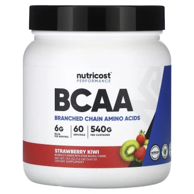 Nutricost - Performance | BCAA | Strawberry Kiwi | 1.2 lb (540 g)