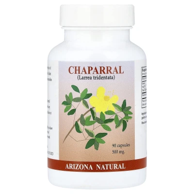Arizona Natural - Chaparral | 90 Capsules (500 mg per Capsule)