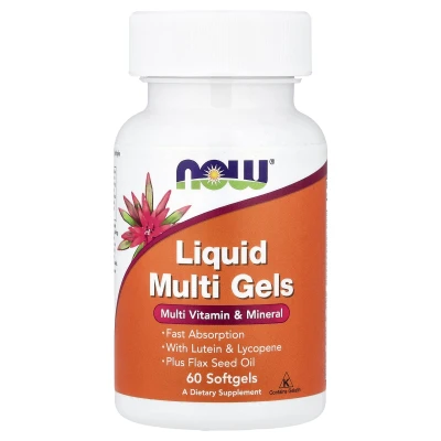 NOW Foods - Liquid Multi Gels | 60 Softgels