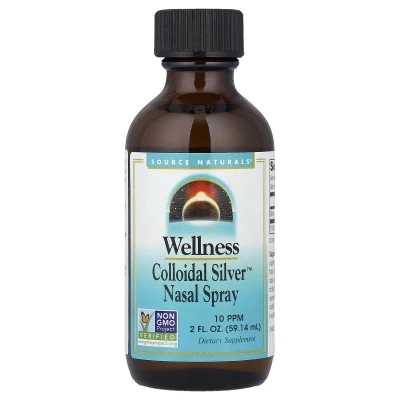 Source Naturals - Wellness | Colloidal Silver™ Nasal Spray | 2 fl oz (59.14 ml)