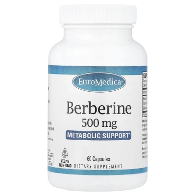 EuroMedica - Berberine | 500 mg | 60 Capsules