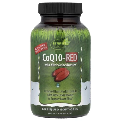 Irwin Naturals - CoQ10-Red® | 60 Liquid Soft-Gels