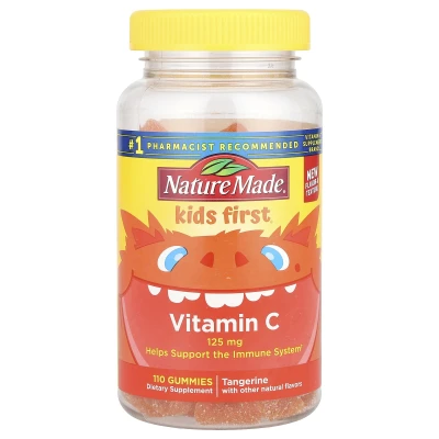Nature Made - Kids First® | Vitamin C Gummies | Tangerine | 125 mg | 110 Gummies