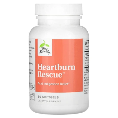 Terry Naturally - Heartburn Rescue | 30 Softgels