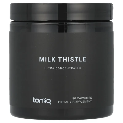 Toniiq - Milk Thistle | 90 Capsules (500 mg per Capsule)