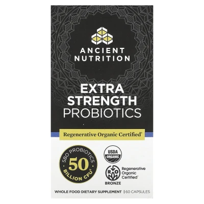 Ancient Nutrition - Probiotics | 25 Billion CFU | 60 Capsules