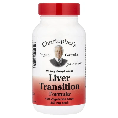 Christopher's Original Formulas - Liver Transition Formula | 100 Vegetarian Caps