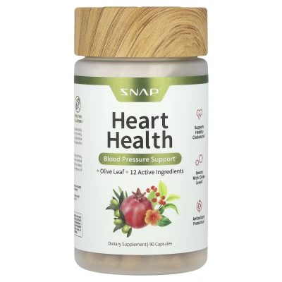 Snap Supplements - Heart Health | 90 Capsules