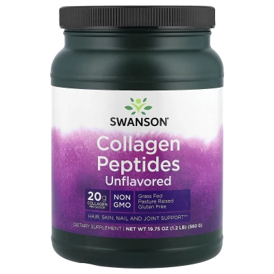 Swanson - Collagen Peptides | Unflavored | 19.75 oz (560 g)