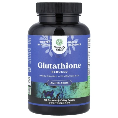 Nature's Craft - Glutathione | 120 Capsules