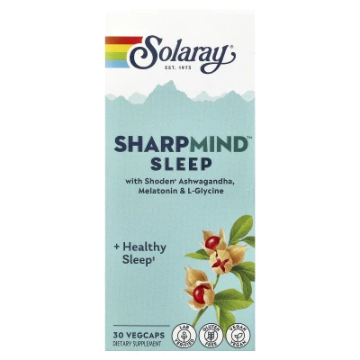 Solaray - SharpMind™ Sleep | 30 Vegcaps