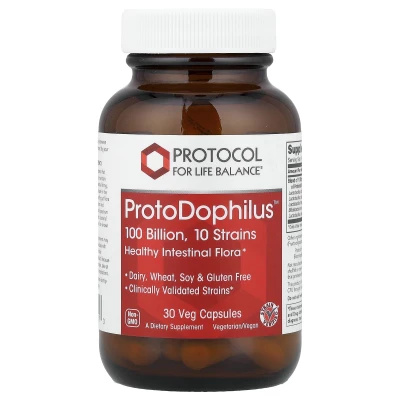 Protocol for Life Balance - ProtoDophilus™ | 100 Billion | 30 Veg Capsules