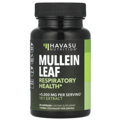 Havasu Nutrition - Mullein Leaf | 500 mg | 30 Capsules