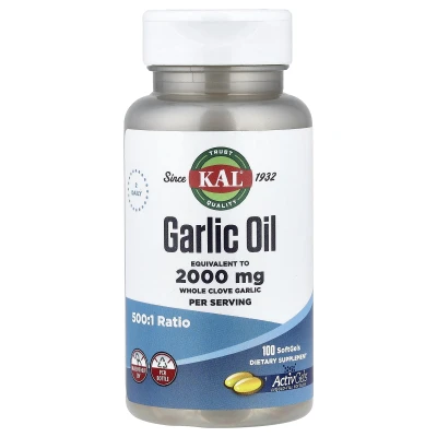 KAL - Garlic Oil | 100 SoftGels