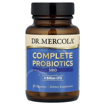 Dr. Mercola - Complete Probiotics | SBO | 4 Billion CFU | 30 Capsules