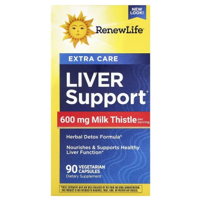 Renew Life - Liver Support | 90 Vegetarian Capsules