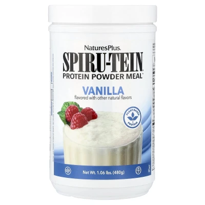 NaturesPlus - Spiru-Tein | Protein Powder Meal | Vanilla | 1.06 lbs (480 g)