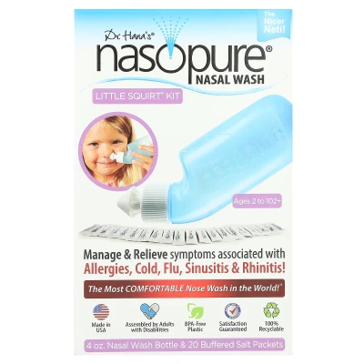 Nasopure - Nasal Wash | Little Squirt Kit | Ages 2 to 102+ | 1 Kit
