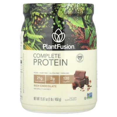 PlantFusion - Complete Protein | Rich Chocolate | 1 lb (450 g)