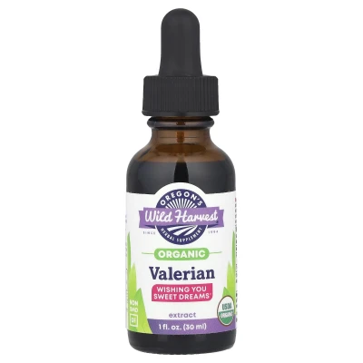 Oregon's Wild Harvest - Organic Valerian Extract | 1 fl oz (30 ml)