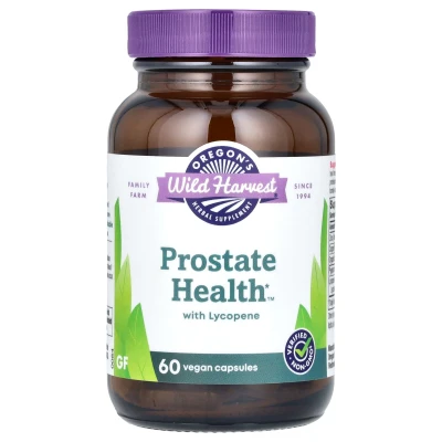 Oregon's Wild Harvest - Prostate Health with Lycopene | 60 Vegan Capsules