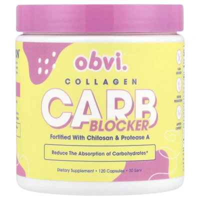 Obvi - Collagen Carb Blocker | 120 Capsules
