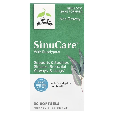 Terry Naturally - SinuCare with Eucalyptus | 30 Softgels