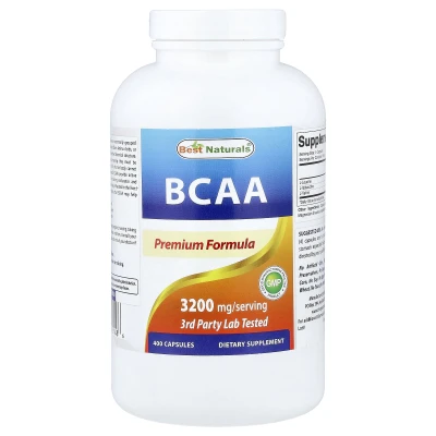 Best Naturals - BCAA | 400 Capsules