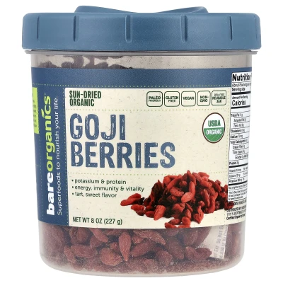 BareOrganics - Organic Goji Berries | 8 oz (227 g)