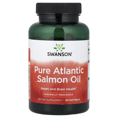 Swanson - Pure Atlantic Salmon Oil | 90 Softgels