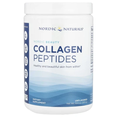 Nordic Naturals - Nordic Beauty | Collagen Peptides | Unflavored | 10.6 oz (300 g)