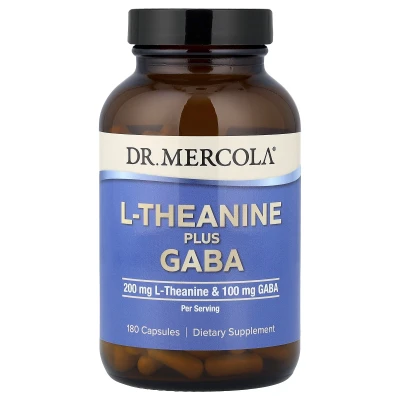 Dr. Mercola - L-Theanine Plus GABA | 180 Capsules