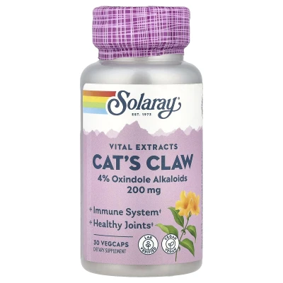 Solaray - Vital Extracts | Cat's Claw | 30 VegCaps