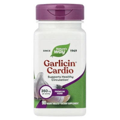 Nature's Way - Garlicin Cardio® | 350 mg | 90 Vegan Tablets
