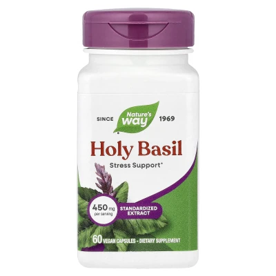 Nature's Way - Holy Basil | 450 mg | 60 Vegan Capsules