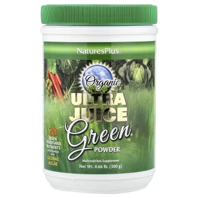 NaturesPlus - Organic Ultra Juice Green Powder | 0.66 lb (300 g)