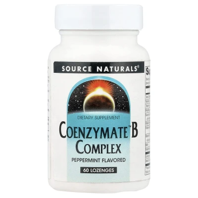 Source Naturals - Coenzymate B Complex | Peppermint | 60 Lozenges