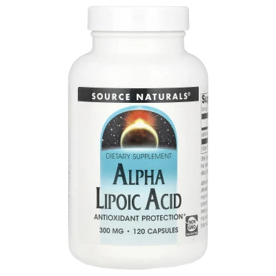 Source Naturals - Alpha Lipoic Acid | 300 mg | 120 Capsules