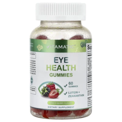 Vitamatic - Eye Health Gummies | Mixed Berry | 60 Gummies