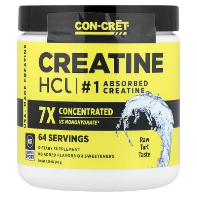 Con-Cret - Creatine HCl | Raw Tart | 1.69 oz (48 g)