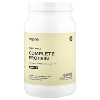 Organifi - Plant Based Complete Protein | Vanilla | 2 lbs 7.58 oz (1.122 kg)