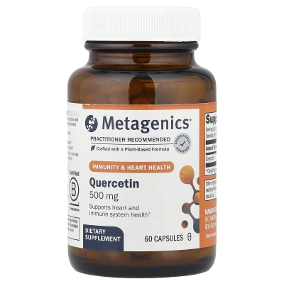 Metagenics - Quercetin | Immunity & Heart Health | 500 mg | 60 Capsules