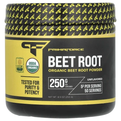Primaforce - Organic Beet Root | Unflavored | 8.9 oz (250 g)