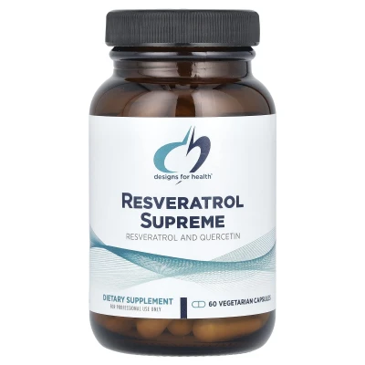 Designs For Health - Resveratrol Supreme | 60 Vegetarian Capsules