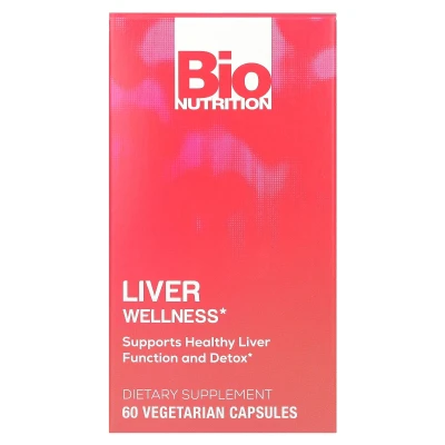 Bio Nutrition - Liver Wellness | 60 Vegetarian Capsules