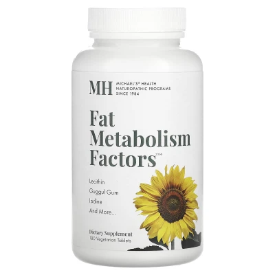 Michael's Health - Fat Metabolism Factors | 180 Vegetarian Tablets